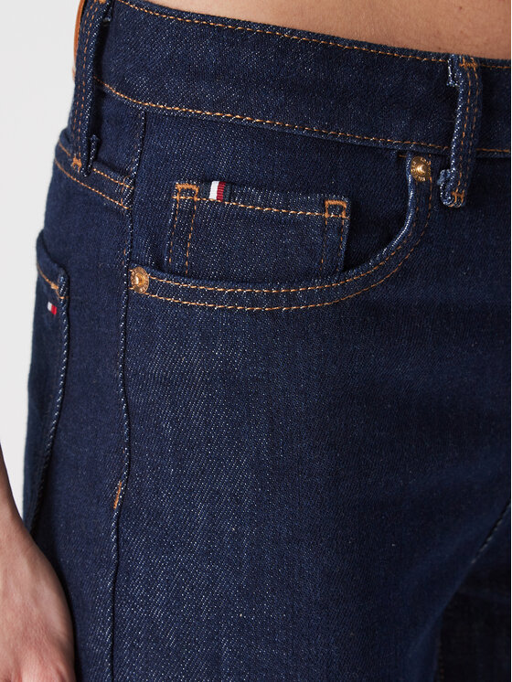 Jeans WW0WW37149 Blu scuro Regular Fit
