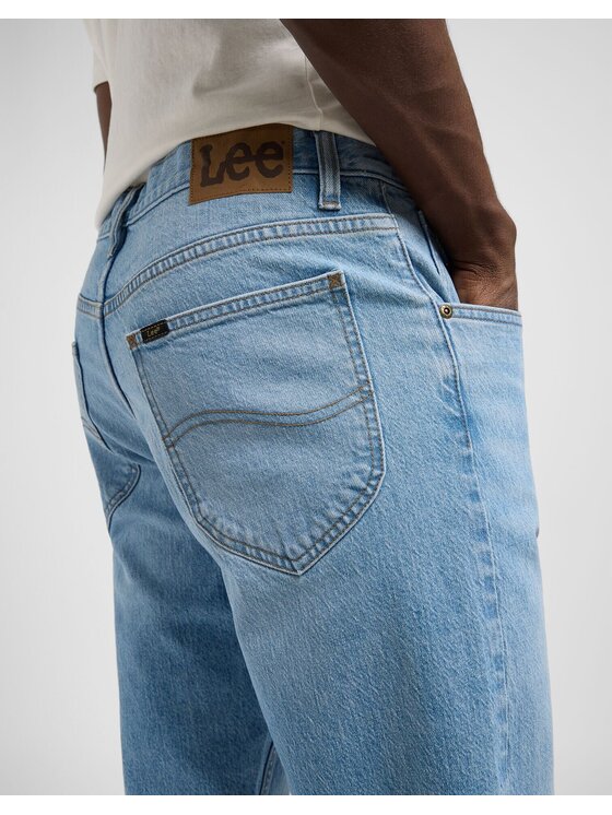 Lee Lee Jeansy OSCAR Niebieski jasny Loose Fit