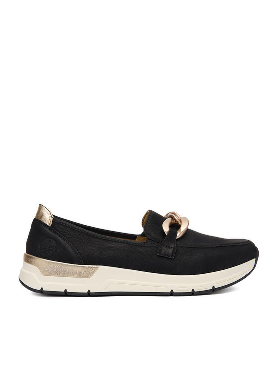 Rieker Pantofi 58944-00 Negru