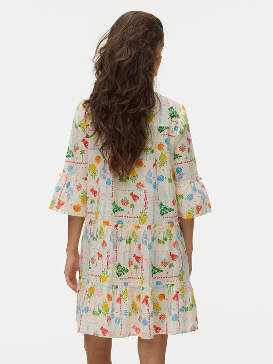 Vero Moda Vero Moda Suvekleit Elena 10357444 Helekollane Regular Fit