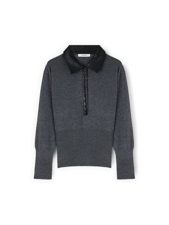 Motivi Motivi Maglione M381W004091N013 Grigio Regular Fit