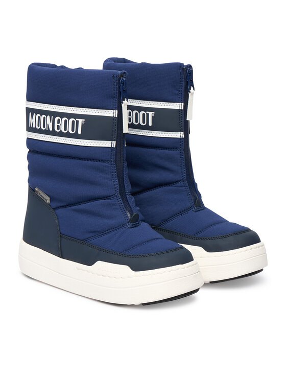Moon Boot Moon Boot Μπότες Χιονιού Jr Park Zip High Wp 80D3440080 D Σκούρο μπλε