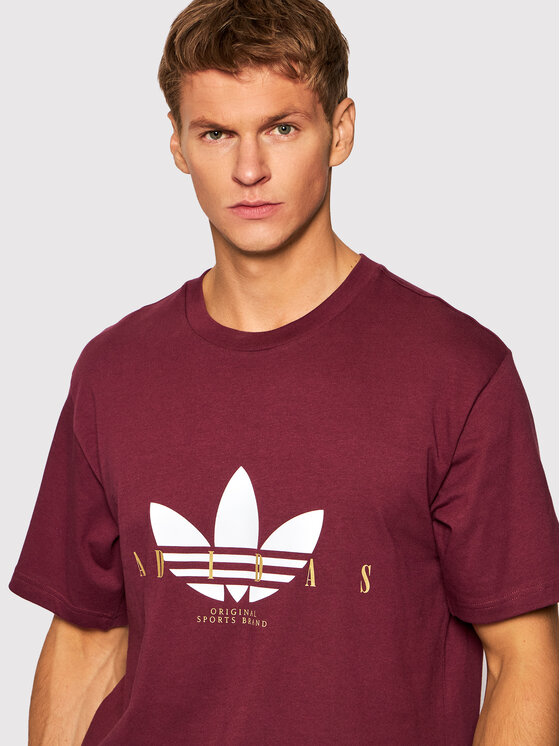 T-shirt Treofil Script H31331 Bordeaux Regular Fit...