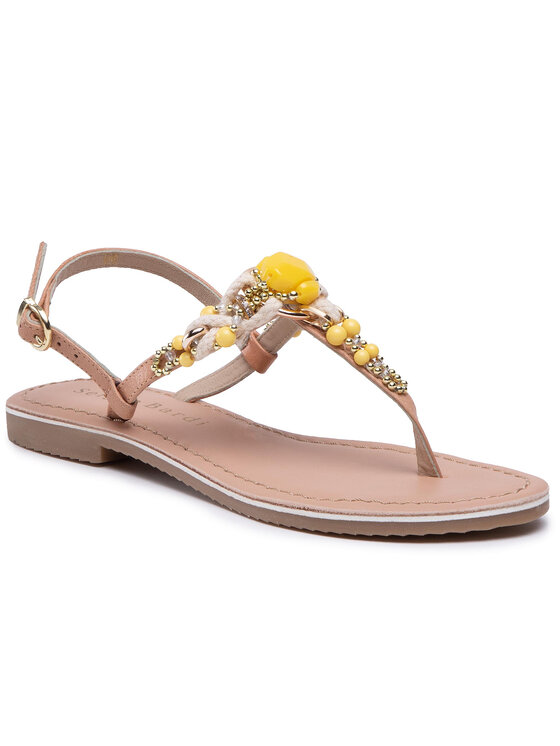 Sandali SB-53-09-000651 Marrone