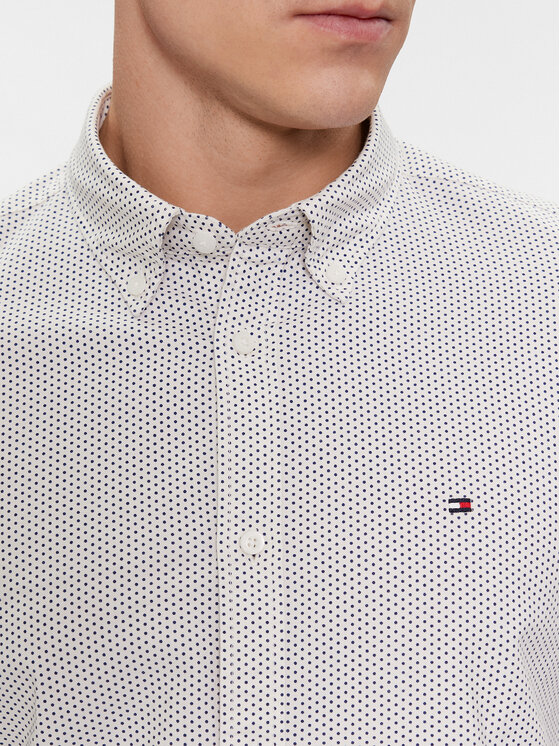 Tommy Hilfiger Tommy Hilfiger Cămașă Oxford MW0MW33778 Albastru Slim Fit