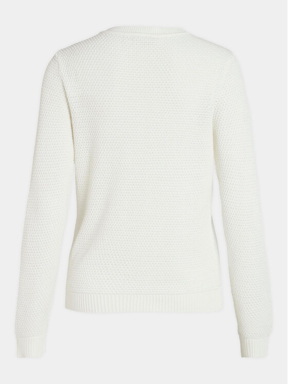 Vila Vila Maglione Dalo 14082767 Bianco Regular Fit