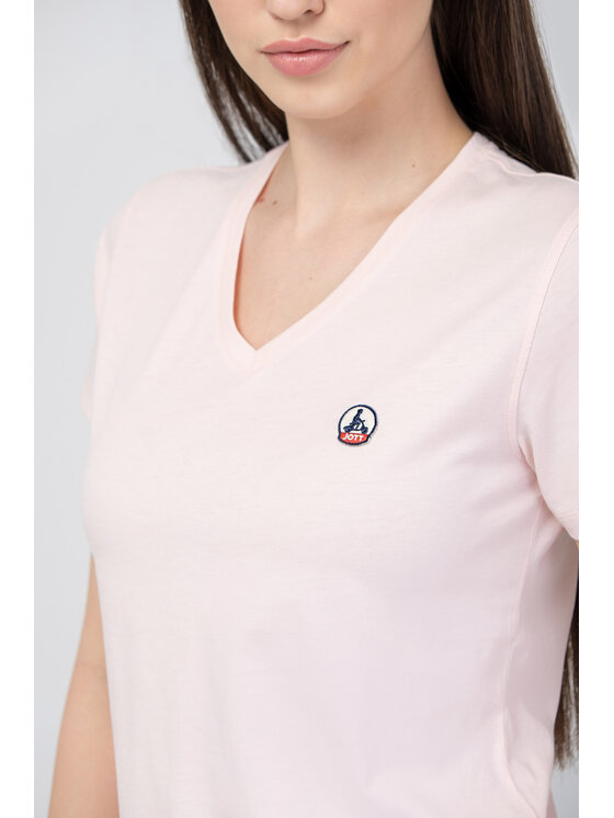 Jott Jott T-Shirt Cancun Różowy Regular Fit