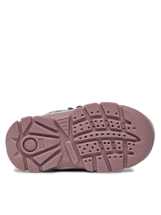 Geox Geox Čizme za snijeg B Flanfil Girl B Abx B363WB 0MNNF C0952 M Siva