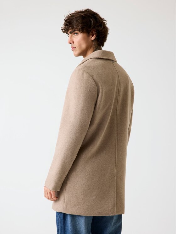 Guess Guess Wollmantel M4BL3S WGJ82 Beige Slim Fit