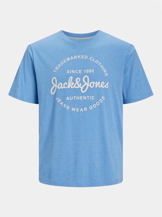 Jack & Jones Jack & Jones Majica Forest 12247972 Modra Standard Fit