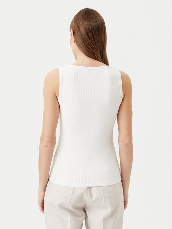Calvin Klein Calvin Klein Top K20K208246 Biela Slim Fit