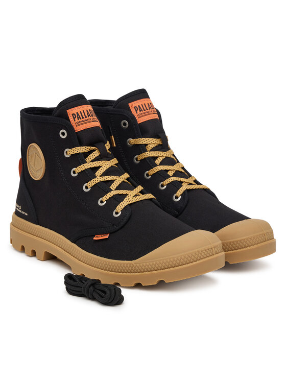 Palladium Palladium Plátěnky Pampahi Htggum 74988-008-M Černá