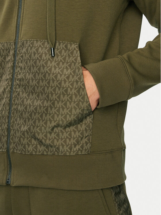 MICHAEL Michael Kors MICHAEL Michael Kors Bluza CF552Q55MF Khaki Regular Fit