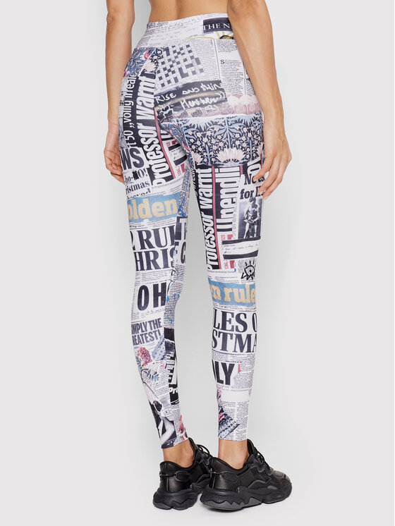 Leggings Any News 22SWKK02 Grigio Slim Fit