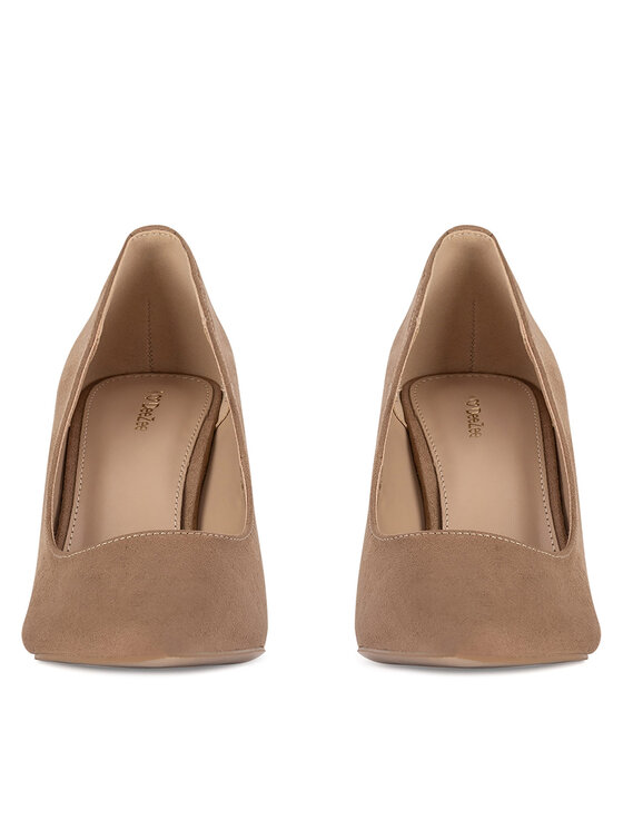 DeeZee DeeZee Pantofi cu toc subțire WYL3660-7 Bej