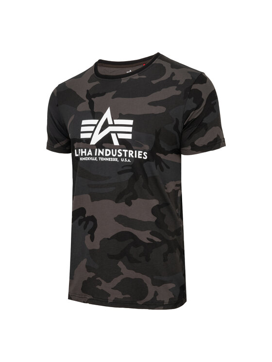 Alpha Industries Alpha Industries T-Shirt AI.100501C-125-3XL Czarny Basic Fit
