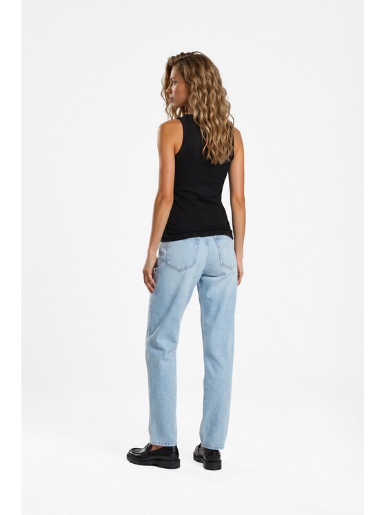 LE POSSÉ LE POSSÉ Tank top TTPC Μαύρο Slim Fit