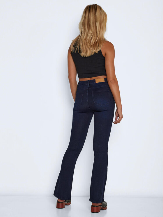 Noisy May Noisy May Džínsy Sallie 27021552 Tmavomodrá Skinny Fit