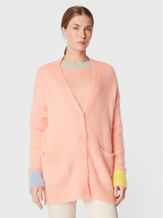 United Colors Of Benetton United Colors Of Benetton Cardigan 1042E601A Portocaliu Oversize