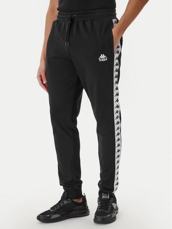 Kappa Pantaloni trening Banda Alanz 3 321Y8FW Negru Comfort Fit