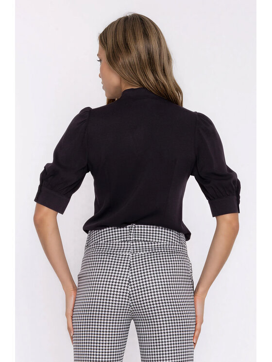 NIFE NIFE Halenka B233 Černá Regular Fit