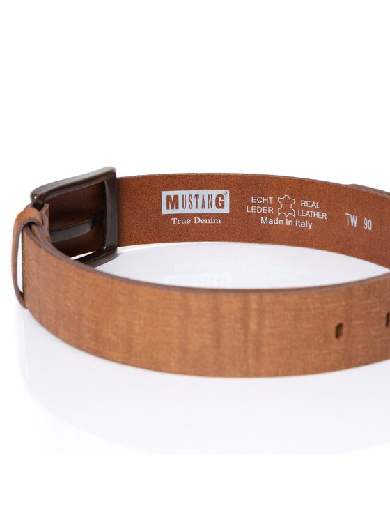 Mustang Mustang Cintura da uomo BELT Marrone