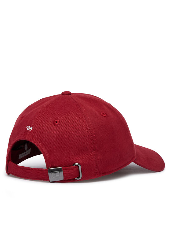 Tommy Hilfiger Tommy Hilfiger Kapa s šiltom Th Flag '85 Soft 6 Panel Cap AM0AM12531 Rdeča