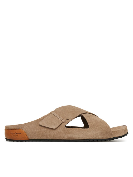 Pepe Jeans Šľapky Corby Cross PMS90124 Béžová