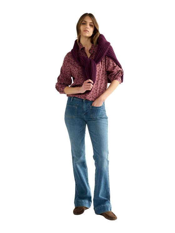 Wrangler Wrangler Koszula 112386786 Różowy Regular Fit