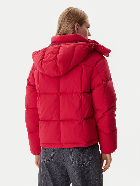 Tommy Jeans Tommy Jeans Daunenjacke Alaska DW0DW21623 Rot Relaxed Fit