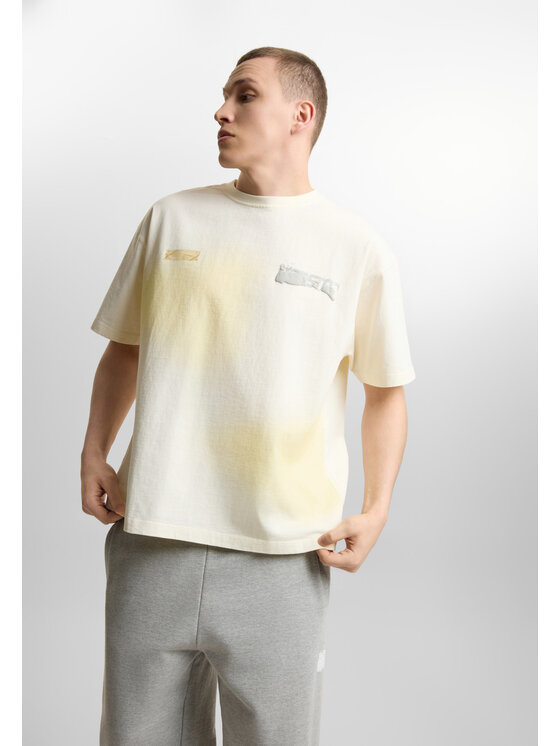 PROSTO. PROSTO. T-Shirt 9 Unity Biały Oversize
