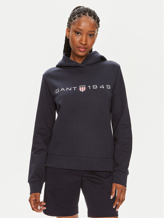 Gant Gant Majica dugih rukava Archive Shield 4200756 Tamnoplava Regular Fit
