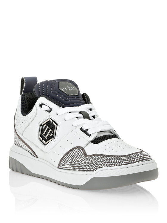 PHILIPP PLEIN PHILIPP PLEIN Sneakersy 9711 Biela