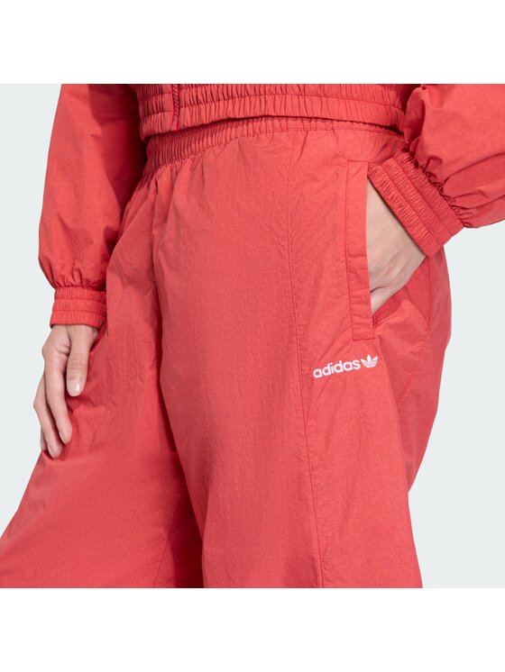 adidas adidas Спортивні штани Blocked Washed KD8791 Червоний Loose Fit