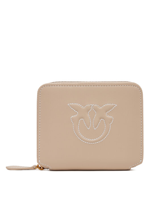 Portofel Mare de Damă PINKO Taylor Zip Around PE 25 PCPL 100249 A2AN Bej
