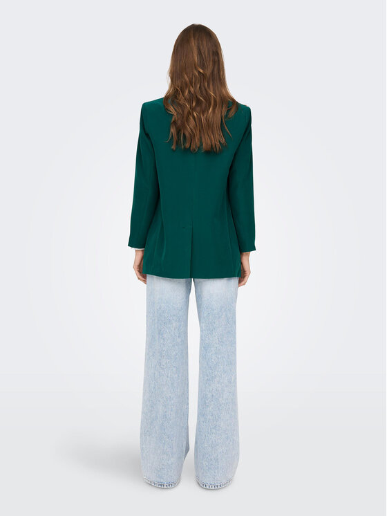 ONLY ONLY Švarkas 15245698 Žalia Oversize