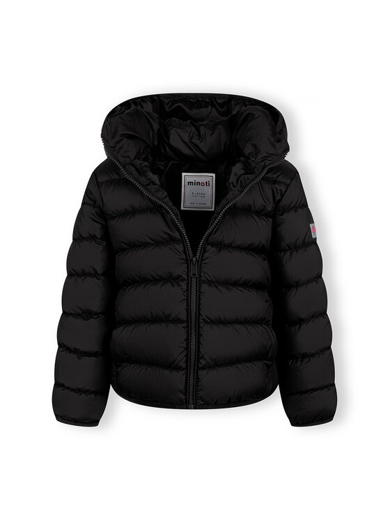 MINOTI MINOTI Kurtka zimowa 18COAT 4 Czarny Regular Fit