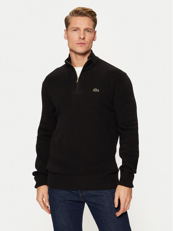 Lacoste Lacoste Пуловер AH3052 Черен Classic Fit