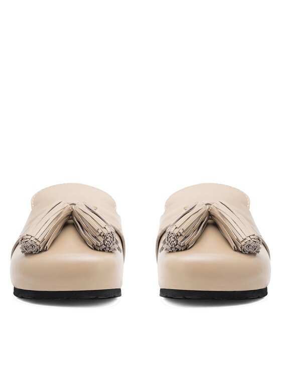 Simple Simple Ciabatte AWINION-23SS2149 Beige