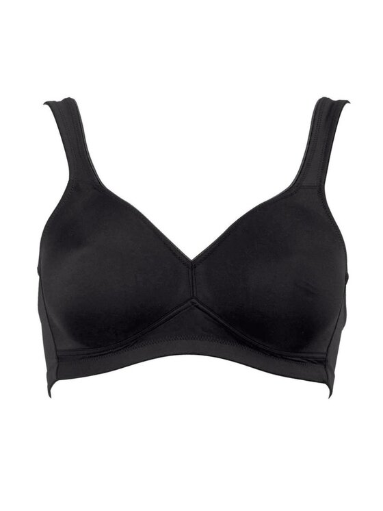 Biustonosz, rozmiar 80B, Czarny, 27340