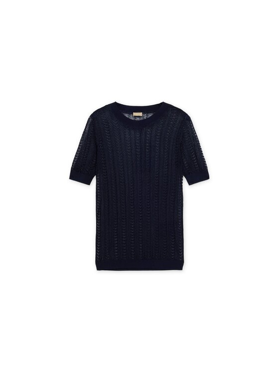 Trussardi Trussardi Sweter M7966001216N034 Niebieski jasny Regular Fit
