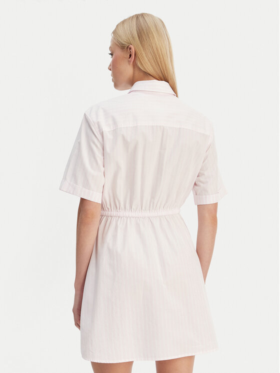 Tommy Jeans Tommy Jeans Krekla kleita DW0DW20617 Rozā Regular Fit