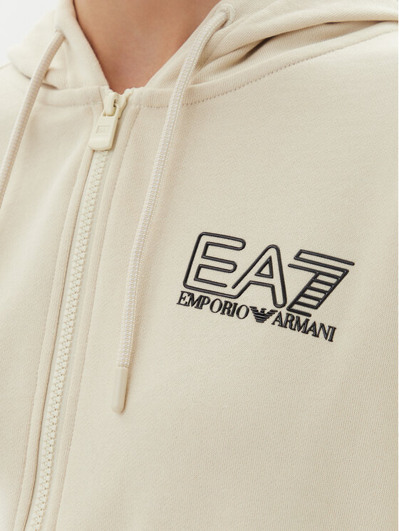 EA7 Emporio Armani EA7 Emporio Armani Tepláková souprava 7W000110 AF12473 U1079 Béžová Loose Fit