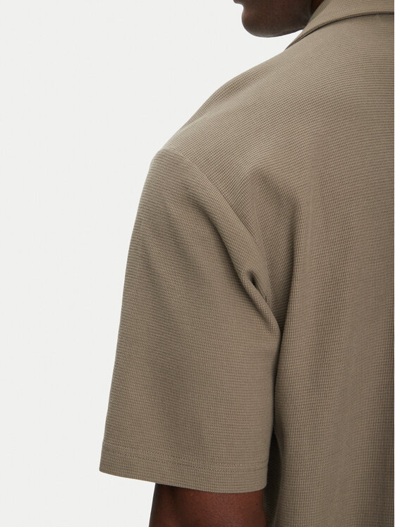 BOSS BOSS Cămașă 50536745 Bej Relaxed Fit