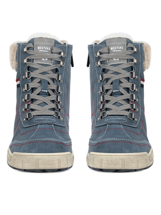 Mustang Mustang Stiefeletten 1290-607 Blau