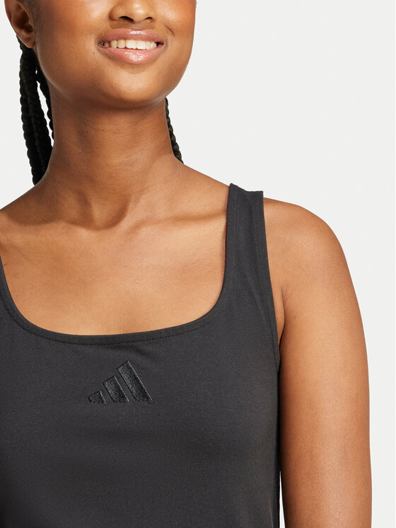 adidas adidas Top All SZN Luxe JJ2336 Negru Slim Fit