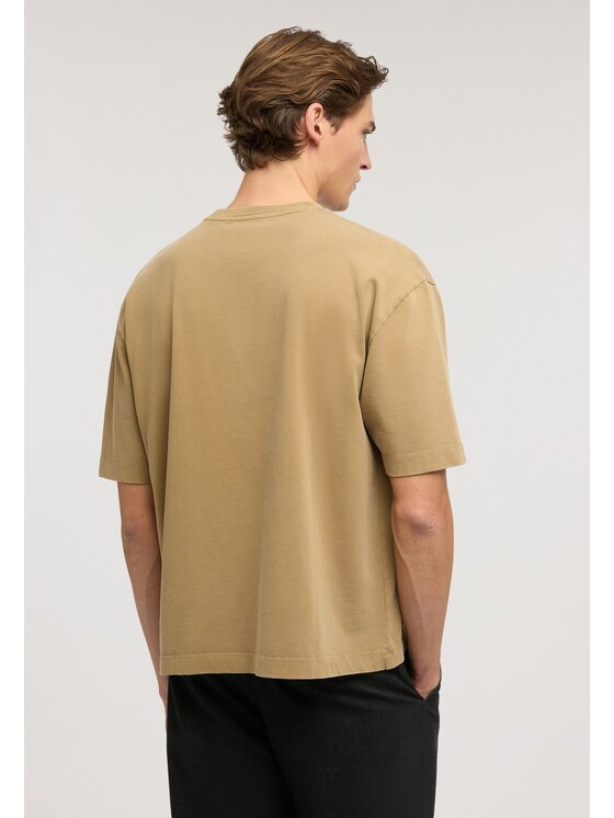 Trussardi Trussardi T-shirt G0758000232N041 Crema Over Fit