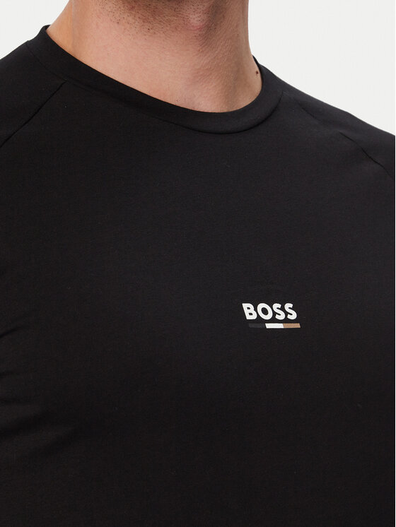 BOSS BOSS Tricou 50517970 Negru Slim Fit