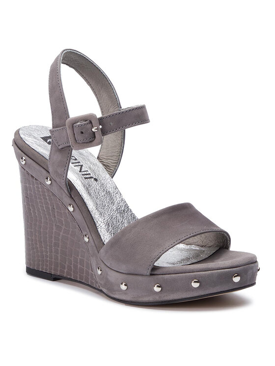 Sandali B4777 Grigio