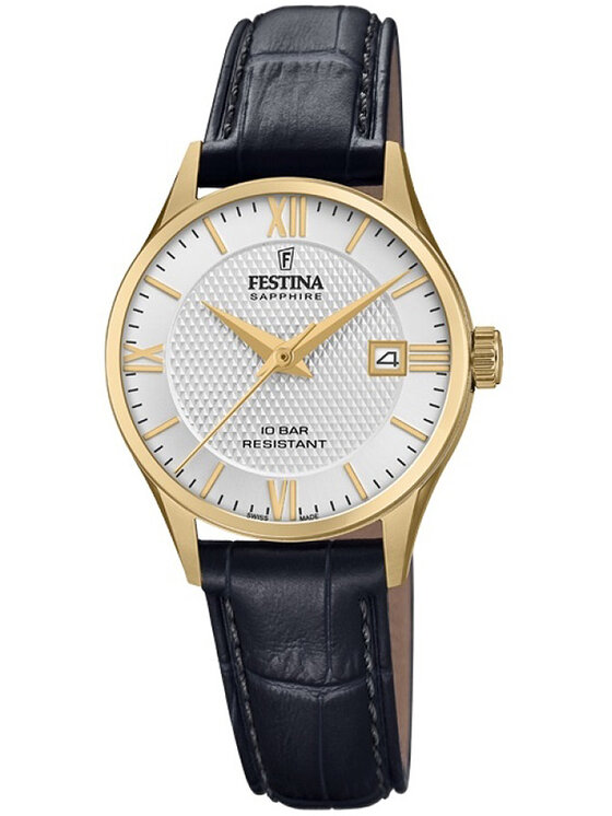 Festina Festina Ρολόι F20011/1 Μαύρο